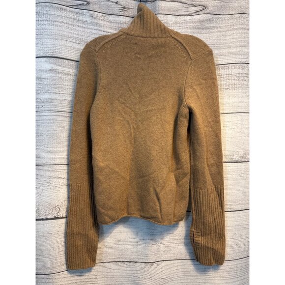 Zadig & Voltaire Biky Thumbhole Cuff Cashmere Turtleneck Sweater S - Picture 2 of 5